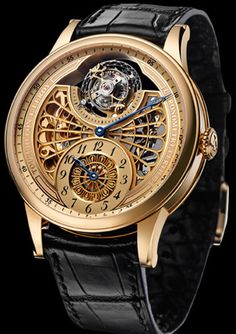 L.Leroy Osmior Skeleton Tourbillon Regulator men’s watch Skeleton Watches, Amazing Watches, Dream Watches, Watches Unique, Skeleton Watch