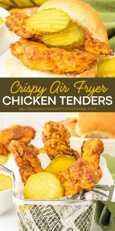 Make your Game Day food ideas healthier and easier with these Crispy Air Fryer Chicken Tenders! These crispy, delicious tenders are perfect for sandwiches or dipping and require less oil and cleanup. A standout for easy football snacks and Super Bowl appetizer recipes!