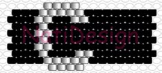 the words nuttidesign are written in black and white with pink letters on it