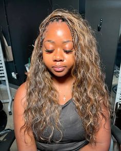 Boho Braids On Natural Hair, Boho Braids Hairstyles, Styles On Natural Hair, Braids On Natural Hair, Boho Braided Hairstyles, Nails Tattoo, Bohemian Braids, Protective Hairstyle