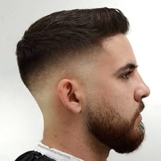 Dégrader Crew Cut Fade, Bart Styles, Mid Fade Haircut, Mens Medium Length Hairstyles