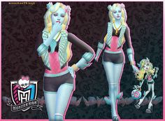 Sims 4 Cc Monsterhigh, Sims 4 Cc Monster High Clawdeen, Monster High Sims 4 Cc Patreon, Monster High Sims 4, Sims 4 Cc Cosplay, Lagoona Blue Outfit