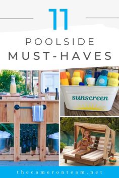 the 11 poolside must - haves are great for kids to play in and use