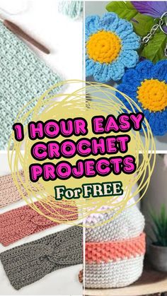 crochet projects for beginners that are easy to make and great for beginners