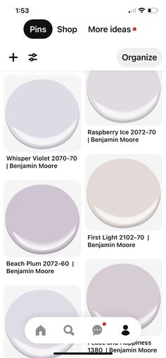 the different shades of paint that you can use in your home