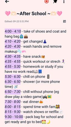 #school #routine Back To School Routines For Teens, After School Routine Aesthetic, Afterschool Routine, After School Routines, School Day Routine, Morning Routine Youtube, Afternoon Routine, Before School Routine