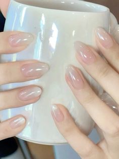 Simple Almond Nails, Nail 2024, Short Acrylic, Trendy Nail, Trendy Nail Art, Elegant Nails, Nail Inspiration, Short Acrylic Nails