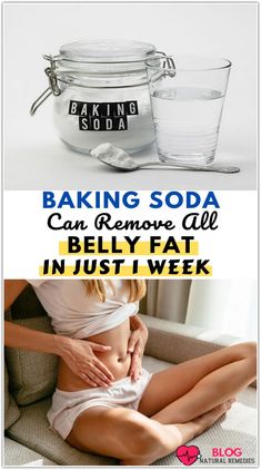 Baking Soda Can Remove All Belly Fat In Just 1 Week Mediterranean Ritual, Baking Soda Water, Baking Soda And Lemon, Melt Belly Fat, Natural Cold Remedies, Fat Removal, Lose 40 Pounds