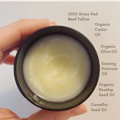 Tallow-Based Oil Cleanser for Face Tallow Skin Care, Tallow Face Cream, Beef Tallow, Organic Castor Oil, Sweet Orange Essential Oil, Oil Cleanser, Orange Essential Oil, Real Ingredients