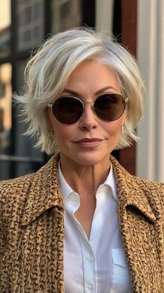 👑🌟 Radiant Caramel Blonde Stylish Short Hairstyles for Women Over 50 Inspiration Caramel Blonde, Hair Mistakes, Hairstyles For Women Over 50, Voluminous Hair, Look Older, Short Hairstyles For Women, Hairstyles For Women, Women Over 50