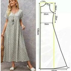 Learn Sewing, Basic Dress Pattern, Easy Dress Sewing Patterns, Trendy Sewing, Fashion Sewing Tutorials, Linen Fashion, Sewing Diy