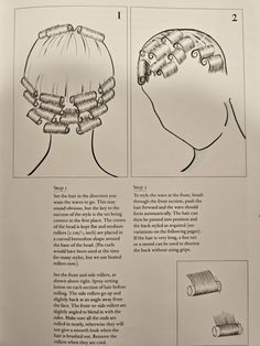 Roller Pattern, Roller Curls, Hair Roller, Wet Set, Hair Icon, Roller Set, Set Patterns