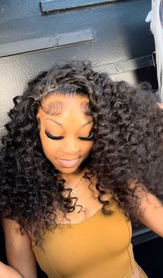 Long Flip Over Quick Weave, Curly Flip Over Quick Weave Short, Curly Hairstyles Quick Weave, Cute Quickweave Hairstyles, Side Part Curly Quick Weave, Cute Quick Weaves, Easy Quick Weave Hairstyles, Flip Over Sew In Curly, Curly Flip Over