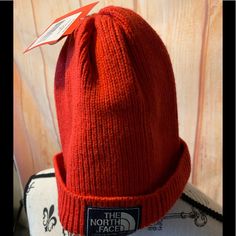 Nwt The North Face Shipyard Beanie Hat Color Is The North Face Red One Size Fits All Unisex 100% Authentic Price Firm Casual Red Hats For Outdoor Activities, Casual The North Face Hat For Outdoor Activities, Warm Red Hat For Outdoor, The North Face Casual Winter Hats, Casual The North Face Hats For Outdoor, Warm Red Outdoor Hat, Beanie North Face, Red Warm Outdoor Hat, The North Face Winter Beanie