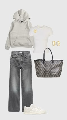 Looks Pinterest, Mode Zara, Hoodie Outfit, Ralph Lauren Outfits