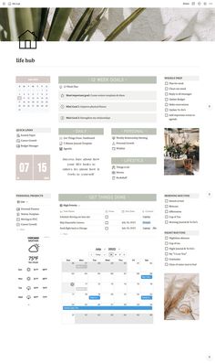 6 Aesthetic Notion Dashboard For All Your Digital Personal Planning & Tracking Notion Iphone, Writing Notion, School Notion, Free Notion Templates, Script Template, Planning School