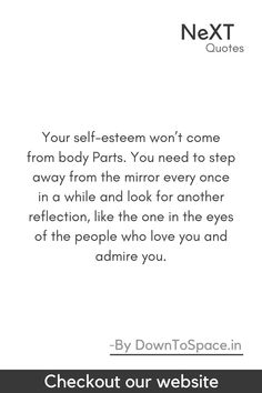 Body positivity quotes are inspiring words that promote self-love and acceptance of one's body, regardless of societal standards. They encourage people to embrace their unique beauty, fostering a positive and healthy mindset toward their own bodies. #NeXTQuotes #BodyPositive #BodyPositivity #SelfLove #LoveYourself #BodyConfidence #BodyAcceptance #BodyImage #BodyLove #SelfAcceptance #PositiveQuotes #Empowerment #SelfCare #PositiveVibes #SelfEsteem #BodyGoals