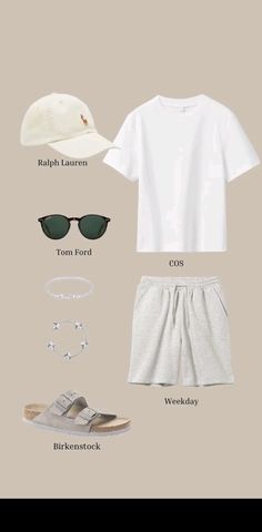 Men’s Chill Outfits, Summer Holiday Mens Outfits, Aesthetic Minimalist Outfits Men, Minimalist Outfit Men, Dad Outfits, Birkenstock Style