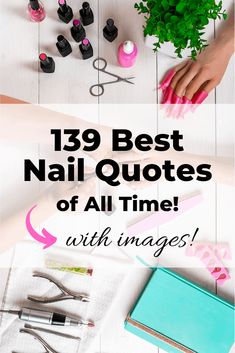 Best Nail Quotes with Images for Instagram Manicurist Quotes, Nail Captions, Nail Quotes Funny, Nail Salon Names, Manicure Quotes, Nail Polish Quotes, Nail Tech Quotes, Images For Instagram, Birthday Puns