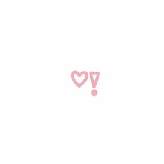 the word i love you is written in pink on a white background with a heart