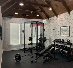 the gym is equipped with many different types of equipment