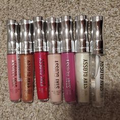 Stay Glossy Lipgloss. New And Still Sealed. 5.5ml Maybelline Lip Gloss Moon, Maybelline Lip Gloss Silk, Rimmel Lip Gloss, Stay Glossy Lip Gloss, Glossy Lipgloss, Glossy Lip Gloss, Rimmel Stay Matte, Glossier Lip Gloss, London Makeup