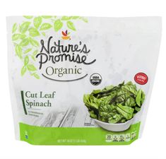 nature's promise organic cut leaf spinach