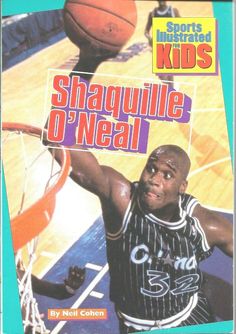 the cover of sports illustrated kids magazine showing shaque o'neal