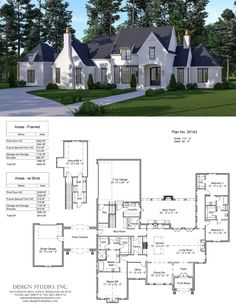 the floor plan for this house is very large and has two levels to each level