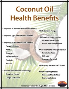 the benefits of coconut oil for health and beauty products, including natural ingredients such as