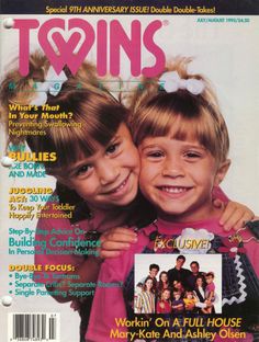 2000s Magazines Covers, Iconic Magazine Covers 90s, Y2k Mary Kate And Ashley, 2000s Mary Kate And Ashley, 2000s Teen Magazine, Magazine Cover Page