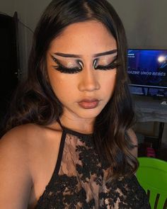 Extreme Makeup Looks, Rock Makeup, Extreme Makeup, Face Art Makeup, Fall Makeup Looks, Cool Makeup Looks, Ethereal Makeup, Pinterest Makeup, Eye Makeup Designs