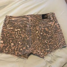 Reposhing This Item I Purchased From @Delp9zfc8dmfo3k. I Never Worn Them, They Were Too Small For Me When I Received Them. Just Found Them In My Closet Today Questions? Leave A Comment Below! Me When, Leave A Comment, Black And Brown, Leopard Print, Womens Shorts, Closet, Women Shopping, Quick Saves, Black