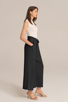 Experience the perfect blend of comfort and style with this casual elastic waist wide leg pants. This pants are designed for versatility and effortless elegance, making them a must-have for any casual occasion. Embrace a relaxed and chic look that is both comfortable and fashion-forward.Material : 75%Viscose+25%LinenElasticity : NoneSku : CL2814S24*Package : 1*PantsCare instructions:Do Not Bleach.Separate dark colors.Iron Low Heat. Bodycon Floral Dress, Vacation Dresses, Long Sleeve Midi Dress, Blouse Dress, Sequin Dress, Guest Dresses, Green Dress, Wedding Guest Dress, Black Pants