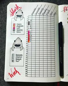 Habit Tracker Bullet Journal Bullet Journal Period Tracker, Bullet Journal Collections, Bullet Journal Calendrier, Minimalist Bullet Journal, Tracker Bullet Journal, Monthly Tracker, Bullet Journal Spreads, Bullet Journal 2019