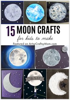 moon crafts for kids to make