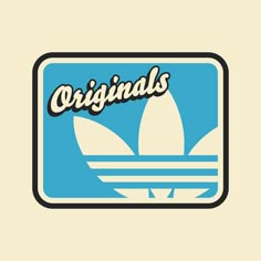 the original logo for adidas