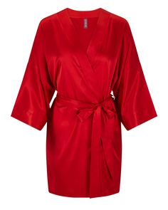 The Izabella kimono robe is perfect for a romantic night in. With a satin feel and self-tie closure, this piece is both comfortable and stylish. Kimono Robe Self Tie Closure Satin Red Kimono, Lounge Robes, Silk Robe, Adore Me, Silk Slip Dress, Silk Charmeuse, Silk Slip, Luxury Lingerie, Red Satin