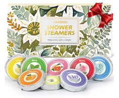 #ad #ebay #ShopNow Shower Steamers Aromatherapy 8-Pack Gifts Set - Natural Essential Oil Shower Ste Essential Oil Shower Steamers, Oil Fragrances, Shower Tablets, Eucalyptus Mint, Luxurious Spa, Thoughtful Gifts For Her, Shower Oil, Shower Steamers, Luxurious Home