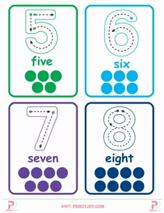 1-20 Numbers and Words Flashcards Number Flashcards Printable Free 1-20, Number Cards Printable, Baby Development Activities, Science Experiments For Preschoolers