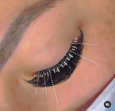 Hybrid Lash Extensions Styles Wispy, Lash Patterns, Lashes Map, Lash Hacks, Hybrid Lashes