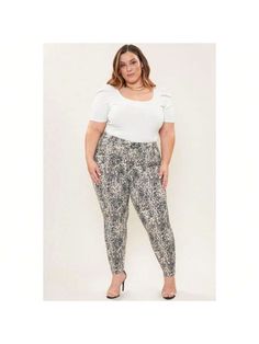 Your options are endless in our Women's Mid-Rise Jeggings. These mid-waisted pants are constructed with a stretchy material that allows ample comfort and movement, and are fitted hip to hem for a flattering fit that highlights your natural curves. Detailed with faux front pockets, functional back pockets, and a thick waistband. Style with a tucked blouse and heels for a simple, classic look. 
Measurement (Based on size 2X)
- Inseam: 28" 
- Rise (To top edge of band): 11.5" 
- Leg Opening: 12" 
- Mid Waist Pants, Women Denim Jeans, Classic Looks, Stretchy Material, Jeggings, Denim Women, Harem Pants, Mid Rise, Highlights