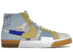 Nike Blazer Blue, Nike Mid Blazer, Blazers Nike, Green Nike Shoes, Nike Floral, Floral Nikes, Nike Sb Zoom Blazer Mid, Nike Sb Zoom Blazer, Nike Sb Blazer