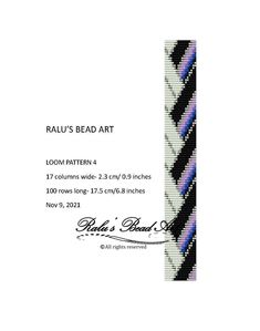 an image of a book cover with the title raluu's bead art