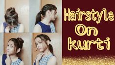 Kurti Hairstyle, Very Easy Hairstyles, Missy Sue, College Hairstyles, Easy Braided Hairstyles, Natural Beauty Hacks, Crochet Box Braids