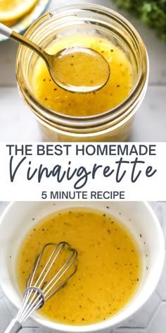 the best homemade vinaigrette 5 minute recipe