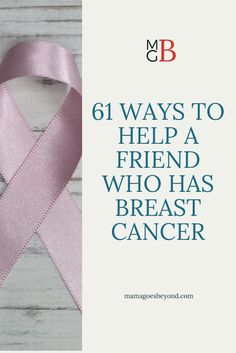 61 Ways to Help a Friend Who Has Breast Cancer via @ mamagoesbeyond: If a friend or loved one is undergoing chemotherapy, mastectomy, and/or radiation, click through for some tips and ideas for ways that you can help. #breastcancer Mastectomy Surgery, Self Care Gifts, Happy Healthy, Questions To Ask, Pink Ribbon, Self Care, Ribbon