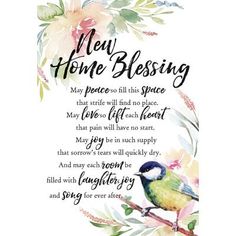 a card with an image of a bird on it and the words, husband and wife