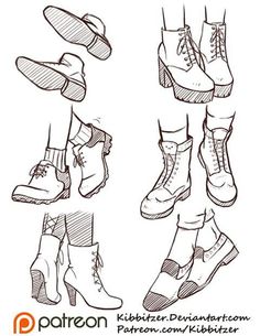 an image of shoes reference sheet 2