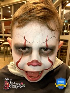 Fantasy Metamorfaces is a premium service provider for face painting and balloon twistingServicing BrisbaneSunshineGold Coast regions. Women Face Painting, Halloween Face Paint Scary, Scary Face Paint, Face Painting Halloween Kids, Easy Halloween Face Painting, Clown Face Paint